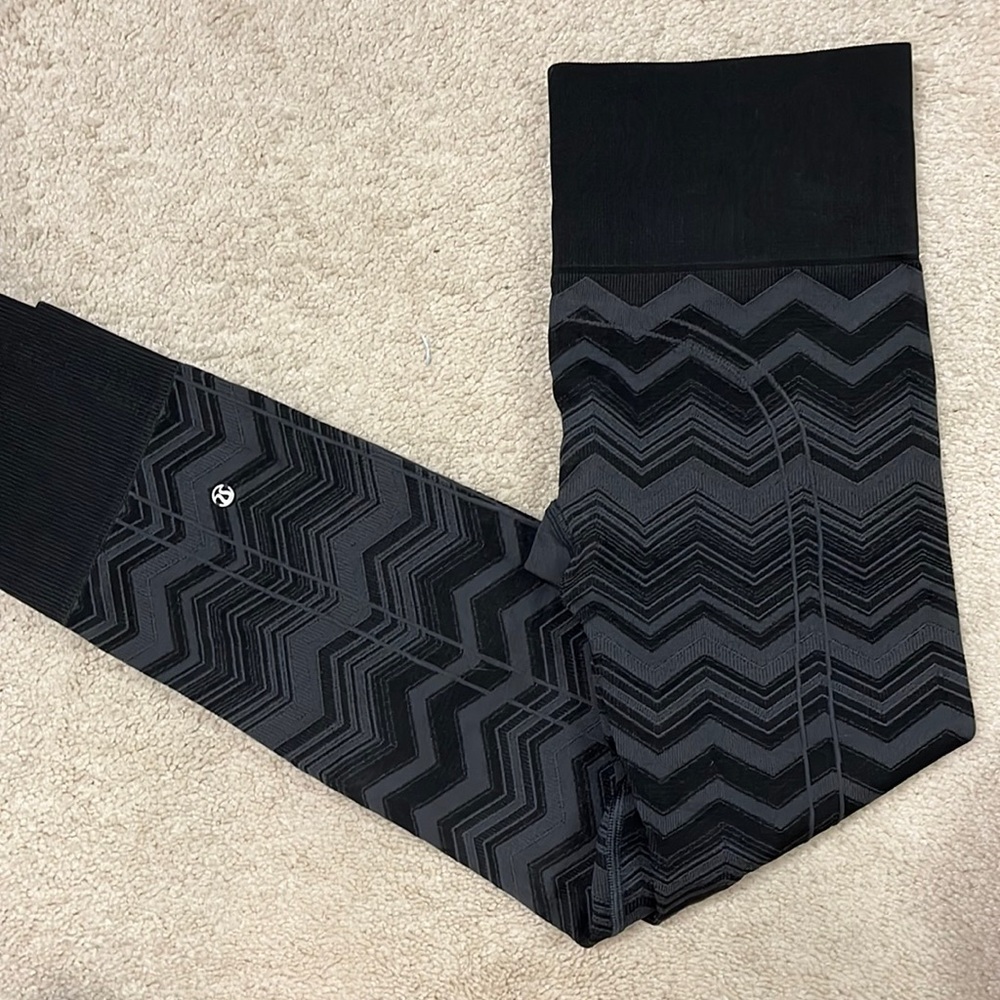 VINTAGE Lululemon herringbone leggings